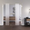 LIENBACHER GLAS Ganzglas Doppelflügeltür Modell 328 Klarglas