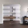 LIENBACHER GLAS Ganzglas Doppelflügeltür Modell 363 negativ Klarglas