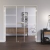 LIENBACHER GLAS Ganzglas Doppelflügeltür Modell 371 negativ Klarglas