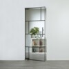 LIENBACHER GLAS Glaspendeltür Modell 648 Black Signature Klarglas