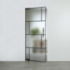 LIENBACHER GLAS Glaspendeltür Modell 648 Black Signature Satiniert