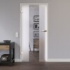 LIENBACHER GLAS Glastür Modell 328 negativ Klarglas