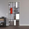 LIENBACHER GLAS Glastür Modell 629 Black Signature Klarglas