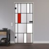 LIENBACHER GLAS Glastür Modell 629 Black Signature Satiniert