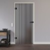 LIENBACHER GLAS Glastür Modell 637 Black Signature Satiniert