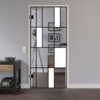 LIENBACHER GLAS Glastür Modell 640 Black Signature Klarglas
