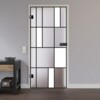 LIENBACHER GLAS Glastür Modell 640 Black Signature Satiniert