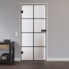 LIENBACHER GLAS Glastür Modell 644 Black Signature Satiniert