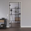 LIENBACHER GLAS Glastür Modell 648 Black Signature Klarglas
