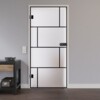 LIENBACHER GLAS Glastür Modell 648 Black Signature Satiniert