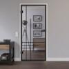 LIENBACHER GLAS Glastür Modell 657 Black Signature Klarglas