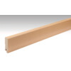 MEISTER Buche Echtholzfurnierte Sockelleiste Profil 15 MK (2380 x 16 x 60 mm)