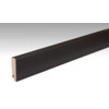 MEISTER Eiche Schwarzbraun Echtholzfurnierte Sockelleiste Profil 15 MK (2380 x 16 x 60 mm)