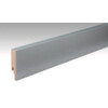 MEISTER Edelstahl-Optik Sockelleiste Profil 9 PK (2380 x 18 x 80 mm)