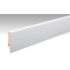MEISTER Neutrale, weiße Sockelleiste Profil 9 PK (2380 x 18 x 80 mm) (streichfähig)