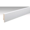 MEISTER Neutrale, weiße Sockelleiste Profil 9 PK (2380 x 18 x 80 mm)