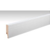 MEISTER Neutrale, weiße Sockelleiste Profil 19 PK (2380 x 18 x 80 mm)