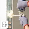 Brandschutz-Außentür Stahl mit Zarge - Montage