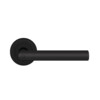KARCHER DESIGN Türgriff Rhodos ER28 KD Basic Kosmos schwarz Rundrosette verschließbar ohne Schlüsselrosette 