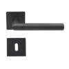 PROGRIFF Türgriff T-Form Magneto Edelstahl schwarz Quadratrosetten 