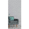 ERKELENZ Glasschiebetür Tetris Mattierung mit Motiv matt
