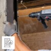 Brandschutz-Wohnungseingangstür mit Holz-Zarge - Montage