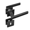 LIENBACHER GLAS Yuna Quatro Magnetic mattschwarz Türgriff