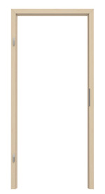 Frontansicht von TEUTO Blockrahmen Authentic Sand CPL mit runder Kante
