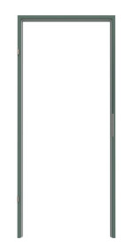 Frontansicht von CLASSEN Blockrahmen Uni Green CPL