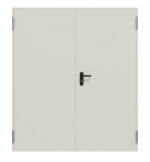 Frontansicht von TECKENTRUP Innentür-Set 2-flg. Stahl mit Feuerschutzfunktion T30-2 FSA-42 inkl. Eckzarge