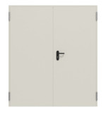 Frontansicht von TECKENTRUP Innentür-Set 2-flg. Stahl mit Feuerschutzfunktion T30-2 FSA-42 inkl. Eck- und Ergänzungszarge
