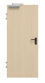 Frontansicht von GARANT Brandschutztür T30 Authentic Sand GCK08