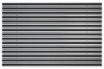 Top-Ansicht von Aluprofilmatte KLASSIK Safe R01V schwarz / Minibürste MB02 grau - Entrada