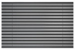 Top-Ansicht von Aluprofilmatte KLASSIK Safe R01V schwarz / Minibürste MB01 schwarz - Entrada