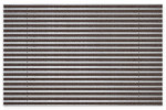 Top-Ansicht von Aluprofilmatte ROBUST Rips T08PP braun - Entrada