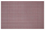 Top-Ansicht von Aluprofilmatte ROBUST Rips T09PP rot - Entrada
