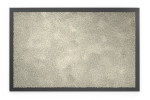 Top-Ansicht von Fußmatte ColourLine 014 hellgrau 85 x 150 cm - Entrada