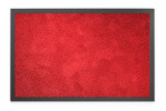 Top-Ansicht von Fußmatte ColourLine 040 hellrot 85 x 150 cm - Entrada