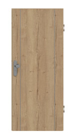 Frontansicht von GARANT Wohnungseingangstür Corona 851 Authentic Risseiche CePaL