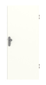 Frontansicht von GARANT Wohnungseingangstür U11026SD Kristallweiß GHK08