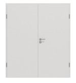 Frontansicht von GARANT Doppelflügeltür inkl. Zarge 0160-60 Silver Grey CPL
