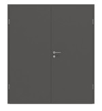 Frontansicht von GARANT Doppelflügeltür inkl. Zarge 10622-60 Ebony CPL
