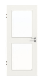 Frontansicht von Weiß ähnlich RAL 9016 LA 12 Mattlack Basic Innentür - Huga