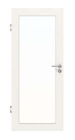 Frontansicht von Weiß ähnlich RAL 9016 LA 27 Mattlack Basic Innentür - Huga