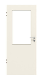 Frontansicht von Weiß ähnlich RAL 9010 LA 7 Basic Lack Innentür - Huga
