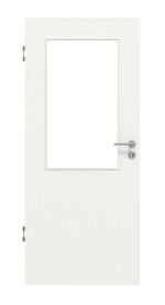Frontansicht von Weiß RAL 9016 LA 7 Basic Durat Innentür - Huga