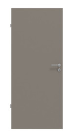 Frontansicht von Taupe RAL 7048 Basic Lack Innentür - Huga