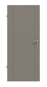 Frontansicht von Signum 16 Basic Lack Taupe RAL 7048 Innentür - Huga