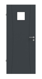 Frontansicht von Signum 20 LA 14 Basic Lack Anthrazit RAL 7016 Innentür - Huga