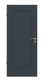 Frontansicht von Signum 21 Basic Lack Anthrazit RAL 7016 Innentür - Huga